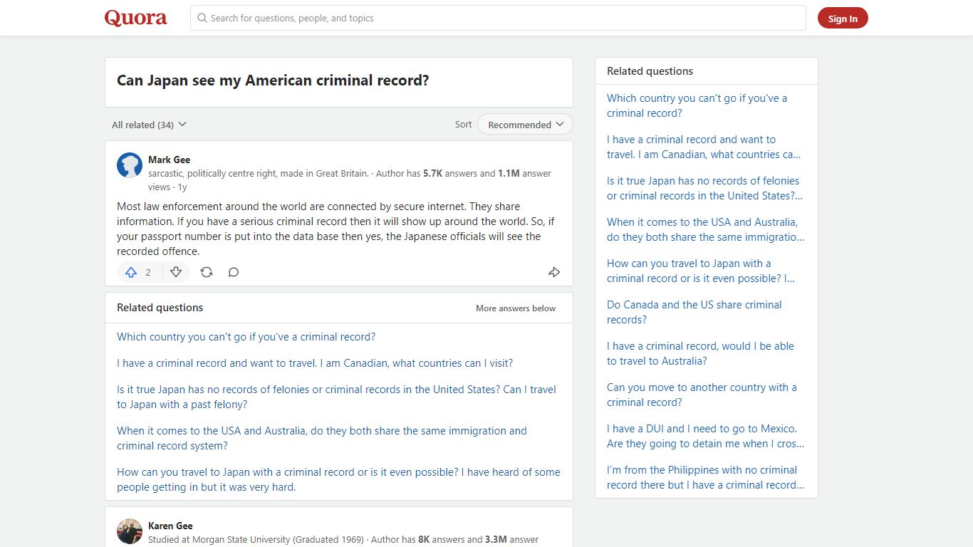 Can Japan see my American criminal record? - Quora